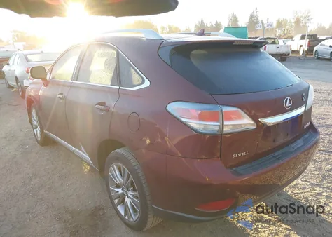2013 Lexus Rx 350 из США, поврежденный, VIN 2T2ZK1BA3DC121447